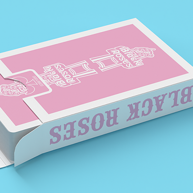 Pink BR Vintage Casino Playing Cards